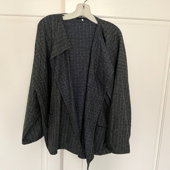 Stunning Eskandar wool/silk blend Boucle jacket-Size 10/12 - Picture 14 of 15